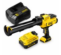 STANLEY FATMAX SFMCE600B-XJ V20 18V Pistolet à Mastic + Batterie 4Ah + chargeur