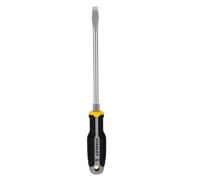 STANLEY FATMAX Tournevis évasé 10 x 200 mm, FMHT65702-0 | Poignée anti-roulis, Couple élevé, tige hexagonale renforcée, embout magnétique et trou de suspension intégré