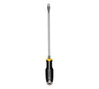 STANLEY FATMAX Tournevis évasé 12 x 250 mm, FMHT65703-0 | poignée anti-roulis, Couple élevé, tige hexagonale renforcée, embout magnétique et trou de suspension intégré