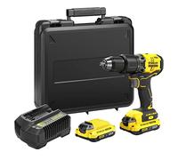 Stanley Perceuse-visseuse à percussion sans fil FatMax V20 SFMCD715D2K-QW 18V Brushless 60 Nm 2x2Ah