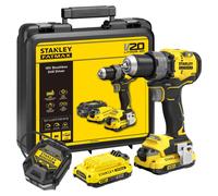 Stanley SFMCD725D2K-QW FatMax V20 Perceuse visseuse (80Nm/18V/2x2,0Ah), mallette