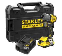 Stanley FatMax - V20 Visseuse à impacts 203 Nm BRUSHLESS - Lithium 18V - 1 batterie 2 Ah en malette Pro-Stack - SFMCF830D1T-QW