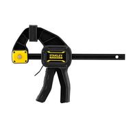 Stanley Fmht0-83234 Serre-Joint Gamme FatMax - Travaux De Précision - Rainure En V Pour Maintien Des Tubes - Rail En Acier - Corps En Nylon Renforcé - Fonction Écarteur