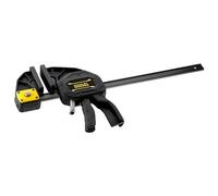 Stanley Fmht0-83239 Serre-Joint Haute Puissance 300 Mm Gamme FatMax - Travaux De Précision - Rainure En V Pour Maintien Des Tubes - Rail En Acier - Corps En Nylon Renforcé - Fonction Écarteur