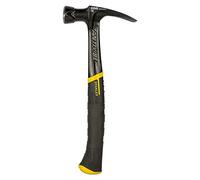 STANLEY FMHT1-51276 Marteau Arrache-Clous Forgé Droit Anti-Vibration 450G - Tête Compacte - Zone De Frappe Plus Large - Grip Anti-Dérapant