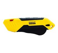 Stanley Couteau de sécurité FATMAX FMHT10369-0 bi-matière, lame auto-rétractable, manche pince