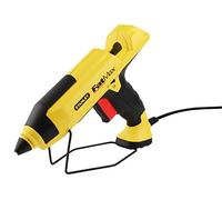 Stanley Fmht6-70418 6-Gr100 Pistolet À Colle Gamme FatMax - Bâtons de Colle 12 mm de Diamètre - Montée en Température en 2 Min - Mode Attente - Mode Hibernation - LEDs À Double Indication Noir/Jaune