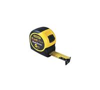 STANLEY Fmht81556-0 mètre Ruban Gamme FATMAX - Fabriqués en France - Ruban Épais - Revêtement Blade Armor - Résistant -Revêtement mylar - Boitier Abs Bi matière - Robuste