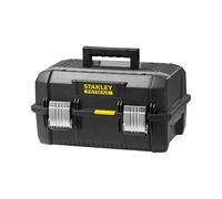 Stanley Fmst1-71219 Boîte À Outils 45,7 X 23,6 X 31 Cm Gamme FatMax - Structure Polypropylène - Système Cantilever - Attaches Métalliques Anticorrosion Noir jaune