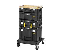 STANLEY FMST1-80107 Tour Tstak/PRO-STACK Gamme FATMAX - Modulable - Charge Maximale 100Kg - Dimensions 550X460X810Mm
