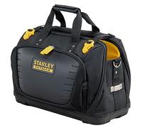 Stanley Fmst1-80147 Sac À Outils Gamme Fatmax - Base Rigide Étanche -600 deniers - Nombreuses Poches - Sangles d'Épaules Détachables - 4 Compartiments