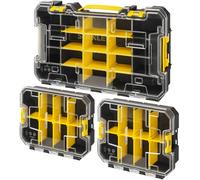 Stanley FMST61150-1 FatMax Pro-Stack Lot de 3 organiseurs (2/3 + 2x1/3)