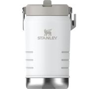 Stanley IceFlow 2.0 - Carafe avec paille à rabat avec poignée, 1200 ml, couvercle à visser et paille à rabat - Anti-fuite - Pour les voyages et le sport - Acier inoxydable isotherme - Sans BPA - Givre
