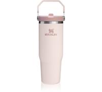 Stanley Flip Straw Tumbler 1.0 Gourde Avec Paille 0.89L - Froid Pendant 12 Heures - Gourde Isotherme - Sans BPA - Thermos Facile à Transporter - Va au Lave-Vaisselle - Rose Quartz