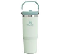 Stanley IceFlow Gobelet avec paille à rabat avec poignée de 887,4 ml - Couvercle à visser et paille rabattable - Bouteille d'eau résistante aux fuites - Acier inoxydable - Sans BPA - Brume