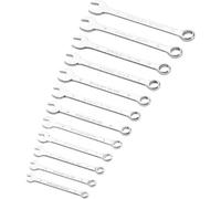 Stanley Clés mixtes STMT82843-0 - Acier chromé forgé, manches ergonomiques, 8-19 mm (12 pièces)