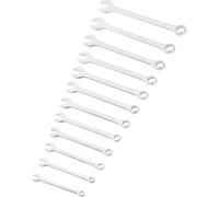 Stanley Clés mixtes Fmmt82845-0 Gamme FATMAX – Fourche 15°, Œil 15°, Anti-Slip – Jeu 12 pièces