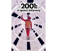 Stanley Kubrick Maxi poster Astronaute 2001 91,5 x 61 cm Grande affiche sous licence officielle Décoration murale pour chambre à coucher, salle de jeux ou bureau