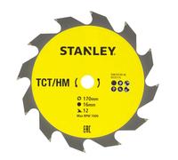 Stanley - Lame de scie à bois 170x16 mm, 12 dents STA13120-XJ