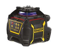 Stanley - Laser rotatif avec récepteur et accessoires, rouge, portée 600 m, batterie intégrée, chargeur FMHT77449-1