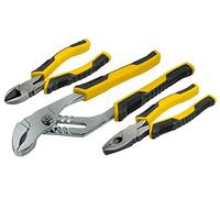 Stanley Set de pinces Control-Grip avec pince à pompe à eau, 3 pièces