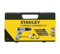 Stanley Coffret marteaux-piqueurs 160173XS 4000 tr/min 4 burins 2 raccords ARO Argent
