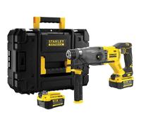 Stanley - Marteau combiné sans fil 18 V, 2 batteries 4,0 Ah Li-Ion, chargeur SFMCH900M22-QW