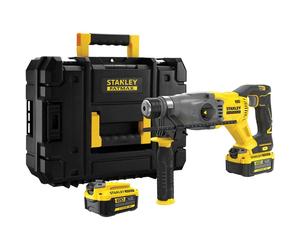 Stanley - Marteau combiné sans fil 18 V, 2 batteries 4,0 Ah Li-Ion, chargeur SFMCH900M22-QW