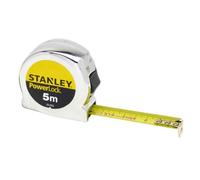 STANLEY 033552 Micro Powerlock Mètre à ruban 5 m