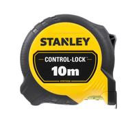 STANLEY Mètre ruban 10m double marquage magnétique système Finger Brake ControlLock Blade Armor STHT37233-0