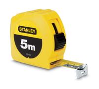Stanley Mètre ruban 0-30-497 – 5 m x 19 mm – Jaune