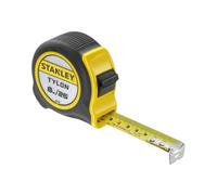 STANLEY Mètre Ruban Tylon 8m/26ft avec Crochet d'Ancrage TRU-ZERO, Mètre Ruban Rétractable, Haute Visibilité, 8m x 25mm, 0-30-696