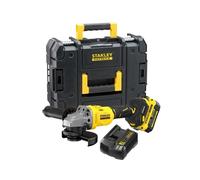 Meuleuse D'Angle 125 mm Brushless Lithium 18V - 1 Batterie 4 Ah En Kit Pro-Stack - SFMCG710M1T-QW STANLEY FATMAX V20