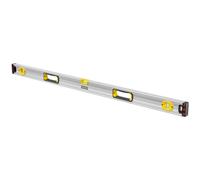 Stanley - Niveau tubulaire magnétique FATMAX 120 cm - Aluminium renforcé, 3 fioles - 1-43-549