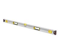 Stanley - Niveau tubulaire magnétique FATMAX 120 cm - Aluminium renforcé, 3 fioles - 1-43-549