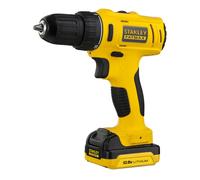 Stanley - Perceuse-visseuse sans fil 10,8 V, 2 batteries 1,5 Ah Li-Ion, chargeur FMC011S2-QW