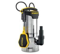 STANLEY - Pompe immergée Eaux Sales 1100W - Pompe Vide Cave Flotteur Intégré Débit Max 16500 l/h Élévation 10.5m