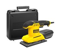 STANLEY Ponceuse Tiers de Feuille FMEW214K-QS - 280 W - 12 000 trs/min - Plateau 187 x 90 mm - Filaire et Compacte - Livrée en Mallette avec 1 Abrasif - Gamme FATMAX