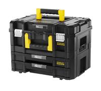 Kit Mallette + Mallette 2 tiroirs Tstak-Fatmax STANLEY 21,5L - 44 x 33,17 x 32,6 cm - FMST1-71981