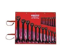 Stanley Proto Jscv-20s Proto 20 pièces Noir Chrome réversible Combinaison liquet