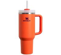 Stanley Quencher H2.0 FlowState Gobelet isotherme en acier inoxydable avec couvercle et paille pour eau, thé ou café glacé, smoothie - Prune Tigerlily, 1,2 L