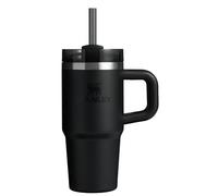 STANLEY Quencher H2.0 - Gobelet avec poignée et paille de 414 ml - Couvercle Flowstate à 3 positions - Porte-gobelet compatible avec les voyages - Gobelet isotherme en acier inoxydable - Sans BPA