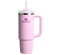 STANLEY Quencher H2.0 - Gobelet avec poignée et paille de 887 ml - Couvercle Flowstate à 3 positions - Porte-gobelet compatible pour les voyages - Gobelet isotherme en acier inoxydable - Sans BPA