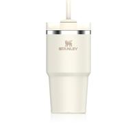 Stanley Quencher H2.O FlowState Tumbler gobelet en acier inoxydable avec paille petit format Cream 2.0 600 ml