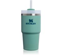 Stanley Quencher H2.O FlowState Tumbler gobelet en acier inoxydable avec paille petit format Spring Green 590 ml