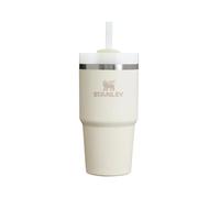 Stanley Gobelet The Quencher H2.O FlowState acier inoxydable petit format 600 ml beige avec paille