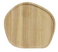 Stanley Rogers Plateau de service Ø 34 cm, planche à fromage de qualité supérieure, planche à découper polyvalente, planche à découper pour servir du fromage, planche à pain ronde (couleur : marron)