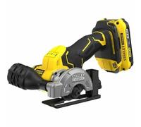 Stanley Coupeuse universelle sans fil SFMCM300D2-QW 18V 76 mm 2 batteries 2,0 Ah Li-Ion + chargeur