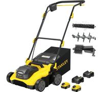 Stanley SCOEP3801M2-QW FatMax V20 Scarificateur (38cm/2x18V/2x4,0Ah)