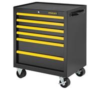 Stanley Servante d'atelier à roulettes STST98182-1 6 tiroirs 26" (660 mm) 45 kg/tiroir